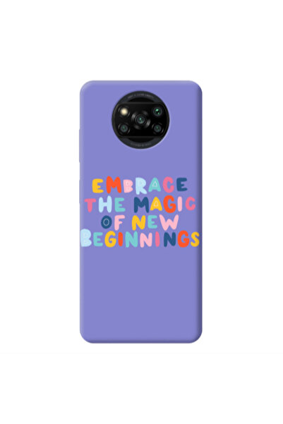 Other Xiaomi Poco X3 /X3 Pro Embrace Purple Colored Silicone TPU Θήκη
