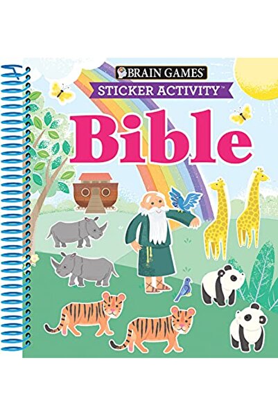 Publications International, Ltd. Brain Games Sticker Activity Bible For Kids ...