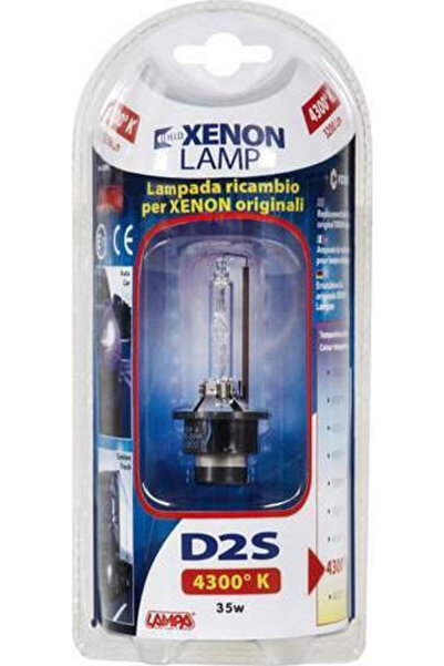 Lampa Λάμπες Αυτοκινήτου Υπέρλευκες D2S Ξένον 4300K Λευκό 12V 35W 1 τεμάχιο