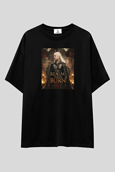 UmbraWear Tricou din seria House of the Dragon |   Tricou unisex, 100% bumbac...