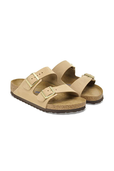 Birkenstock Arizona Sfb Nu Women's Slippers 1019016-20290 Brown