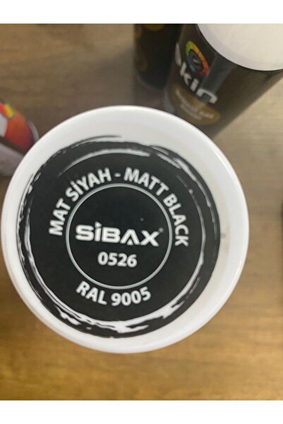 sibax akrilik siyah sprey boya 250ml