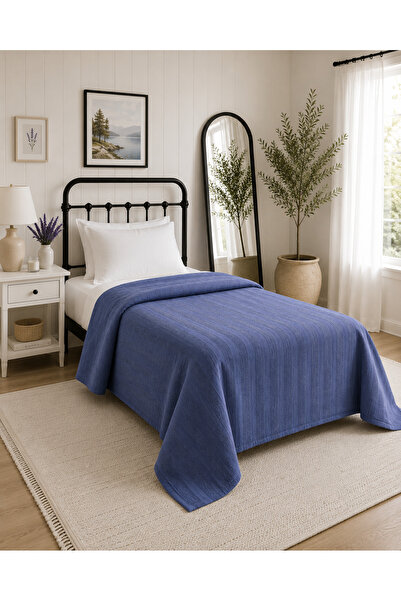 vanillasoft Vanilla Soft Double 100% Cotton Pique Bedspread 160X220Cm Waffle ...