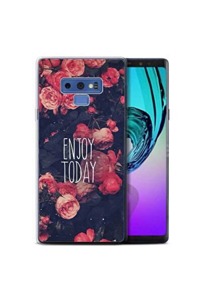 OEM Husa compatibila cu Samsung Galaxy Note 9 Silicon Gel Tpu Model Enjoy Today
