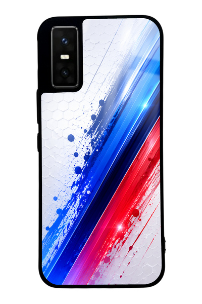 Spoyi İnfinix GT 30 Pro Blue M2 Tasarımlı Glossy Telefon Kılıfı