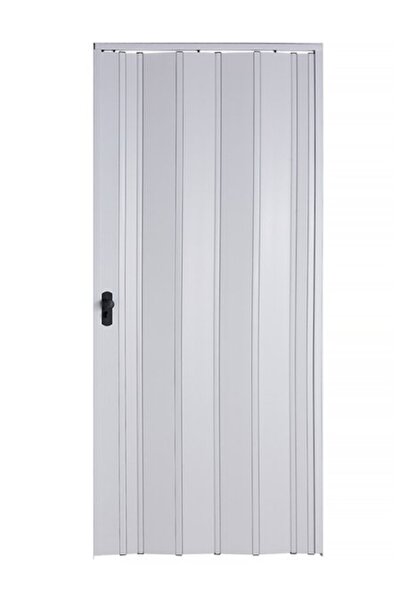 Sarpaş Dekor Sarpaş Akordiyon Kapı 94x205 Beyaz Camsız Kalın Kapı Katlanır Ak...