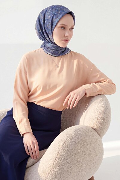 Silk Home Soft Eşarp Rûmi Lacivert 90x90