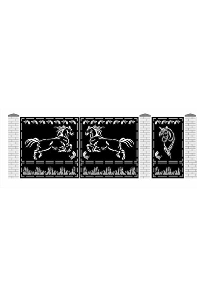 RVG Ansamblu porti batante - 44, 4790 X 1750 mm, NEGRU, fara accesorii, VOPSI...
