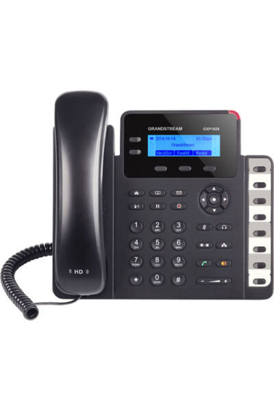 GRANDSTREAM GXP1628 Ενσύρματο τηλέφωνο IP με 2 γραμμές, Μαύρο