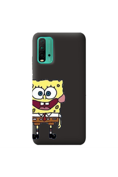 Other Xiaomi Poco M3 Spong 2 Black Colored Silicone TPU Θήκη