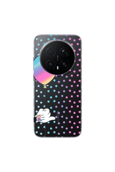 Other Honor Magic 8 Lite Pro Minnie's balloon Transparent Silicone TPU Θήκη