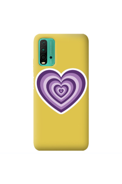 Other Xiaomi Poco M3 My Heart Is Yours 2 Yellow Colored Silicone TPU Θήκη