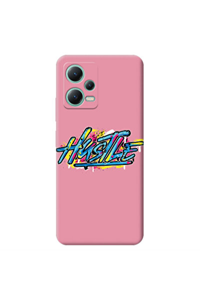 Other Xiaomi Redmi Note 12 Pro 5G Hustle Pink Colored Silicone TPU Θήκη