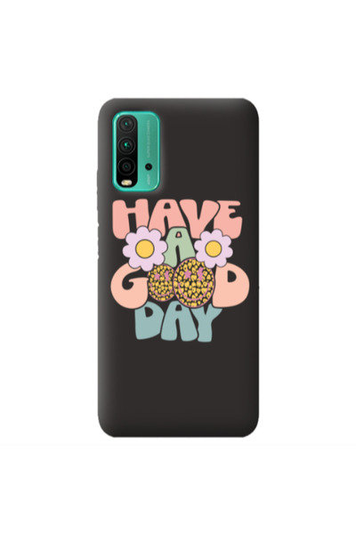 Other Xiaomi Poco M3 Have A Good day Black Colored Silicone TPU Θήκη