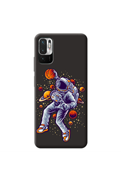 Other Xiaomi Redmi Note 10 Pro 5G Space Basketball Black Colored Silicone TPU...