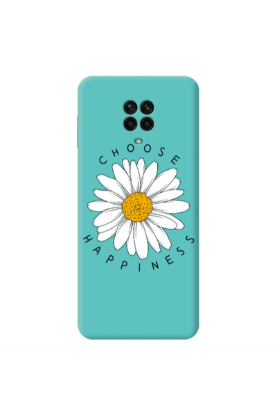 Other Xiaomi Redmi Note 9 Pro Chose Happines Turquoise Colored Silicone TPU Θήκη