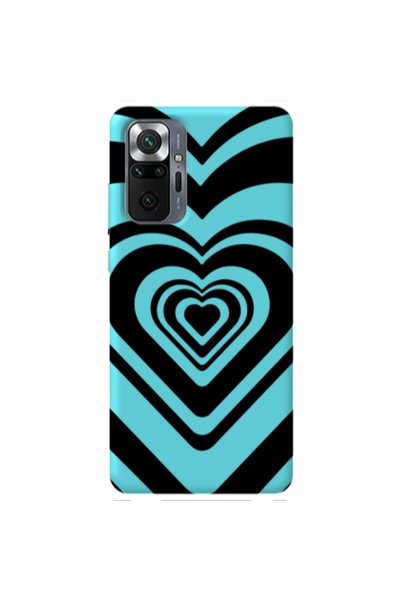 Other Xiaomi Redmi Note 10 Pro 4G Hypnosis Turquoise Colored Silicone TPU Θήκη