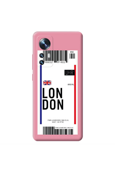 Other Xiaomi Mi 12 London Arrival Pink Colored Silicone TPU Θήκη
