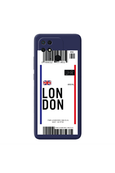Other Xiaomi Redmi 10C London Arrival Dark blue Colored Silicone TPU Θήκη
