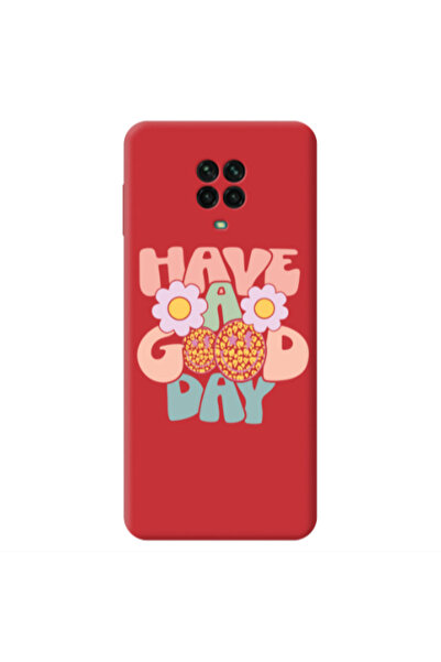 Other Xiaomi Redmi Note 9 Pro Have A Good day Red Colored Silicone TPU Θήκη