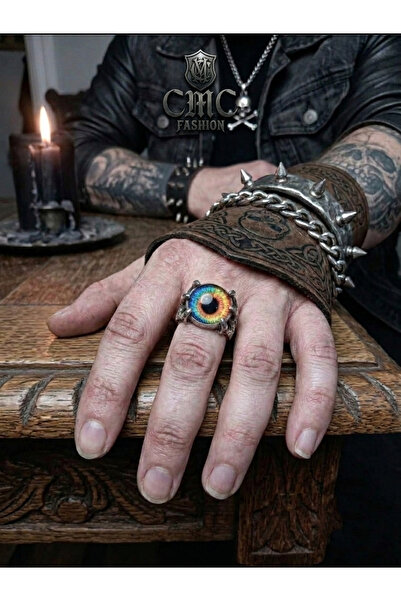 Genel Markalar Gökkuşağı Gotik Göz Yüzük