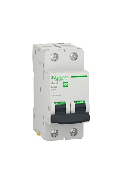 OEM Disjunctor electric modular Schneider Easy9 2P 32A 4,5kA, curba C
