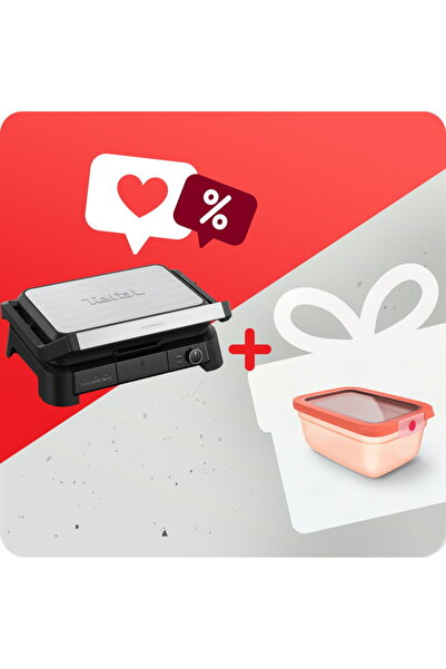 TEFAL Pachet PROMO Gratar electric multifuncțional SuperGrill 3 in 1 XL GC520...