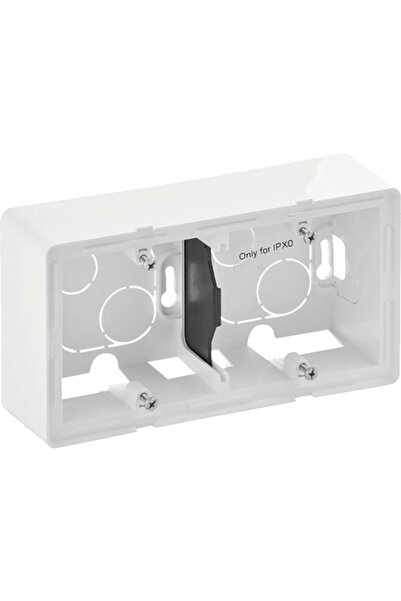 OEM Βάση Legrand Valena Life 2 θέσεων, πρακτική συναρμολόγηση, λευκό