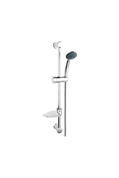 OEM Set duș Simpla, pară mobilă cu o funcție, bară metalică reglabilă și săpu...