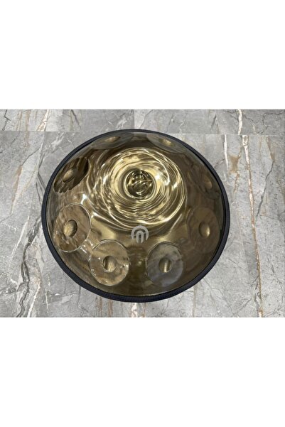 ARSHA Steel Handpan -9 Tonlu -Re Minör (Bakım Yağı ,Renkli Kuşak ve Çanta