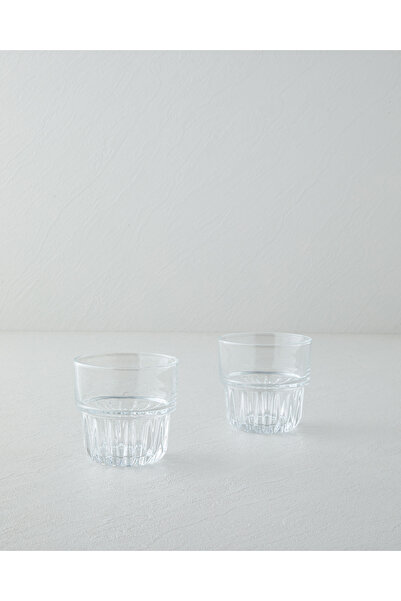 English Home Clarus Cam 2'li Bardak 260 ml Şeffaf