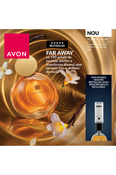AVON Rezervă apă de parfum Far Away, 100ml, refill