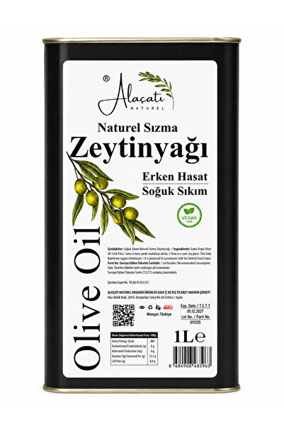 Alaçatı NATUREL ZEYTİN YAĞI 1 L