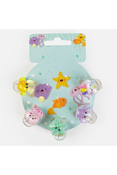 CATIANO Set accesorii par 5 buc cleme rotunde 3D multicolor