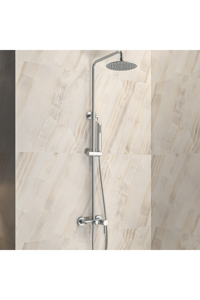 ARTEMİS Σταθερή βρύση ντους με εκτροπέα Satinato SO551B-S KARAG (SO551B-S)