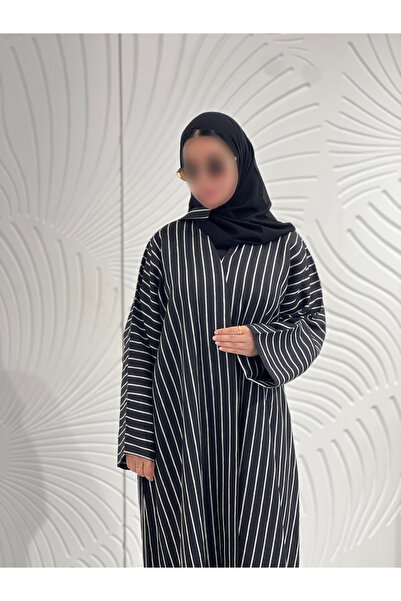 elegant veil "Riyam" Abaya, Lined Linen Fabric