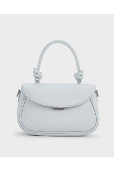 Charlene Sammie Knotted-Handle Front-Flap Bag