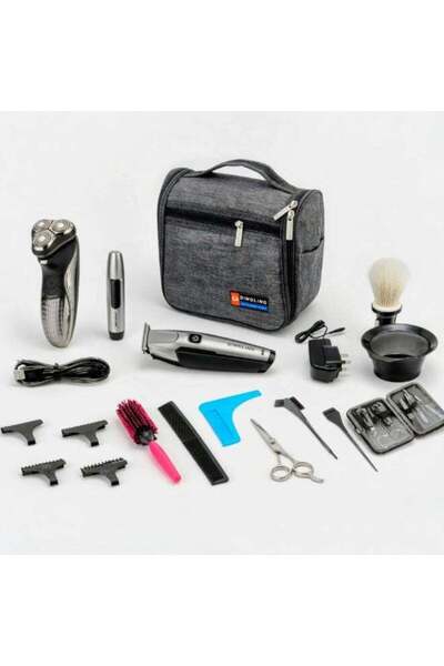DINGLIAN Dingling DL-805 Professional Men's Hair and Beard Trimmer Set