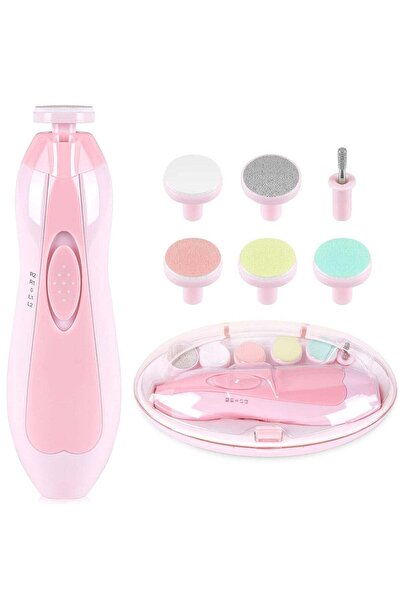 ELTRAZONE Baby Nail Trimmer Electric, Safe Baby Nail File with Light and 6 Gr...