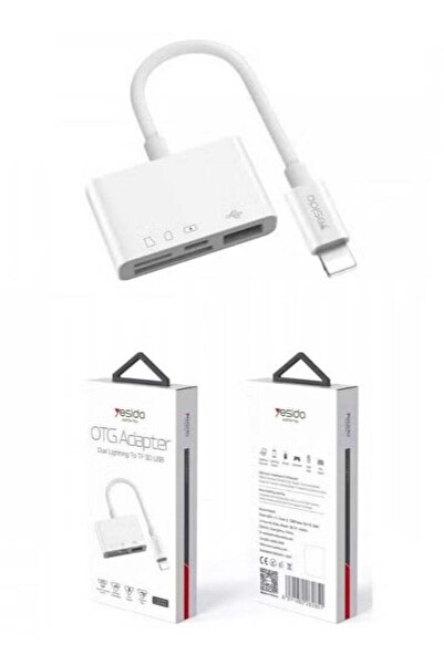 Yesido GS12 Lightning to USB OTG Adapter for iPhone and iPad, High-Speed Data...