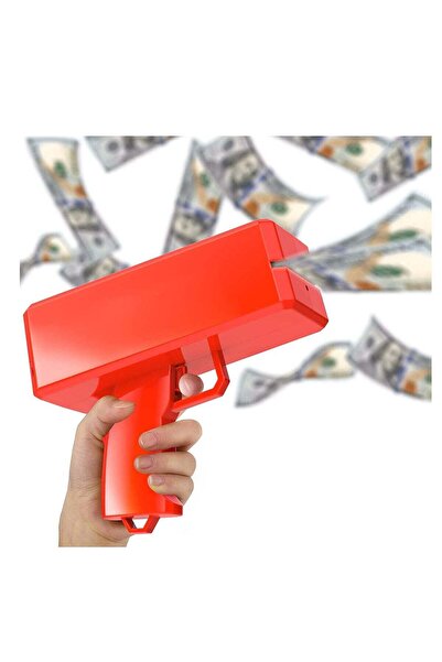 ELTRAZONE Money Gun Paper Playing Spary Toy Gun, Prop with 100 Pcs Play Cash ...