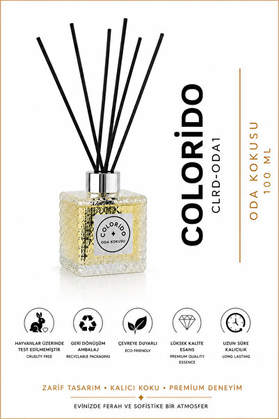 COLORİDO MANGO 100 ML BAMBU ÇUBUKLU ODA KOKUSU CLRD-O01