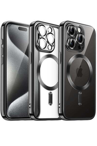 ELTRAZONE Electroplated Case for iPhone 15 Pro Max 6.7-Inch, Camera Protectio...
