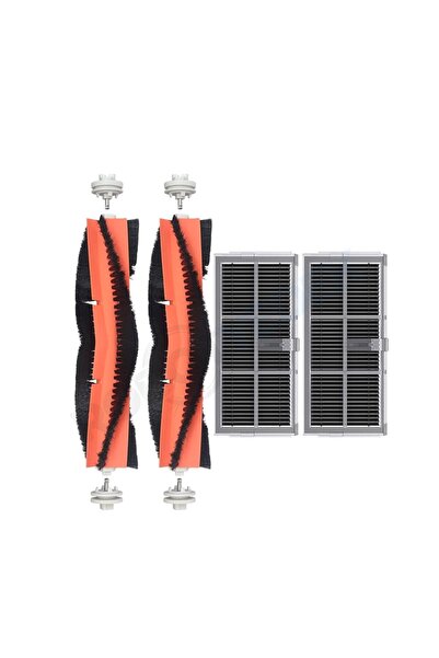 robotyedek Mova E30 Ultra Compatible Main Brush and Hepa Filter-4 Pieces