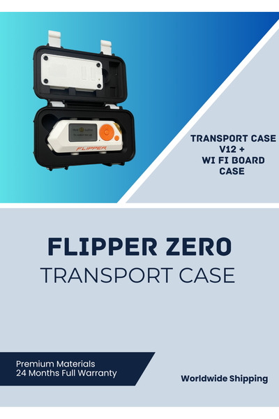 UnderShop Carcasă de transport pentru Flipper Zero cu carcasă pentru placa Wi...