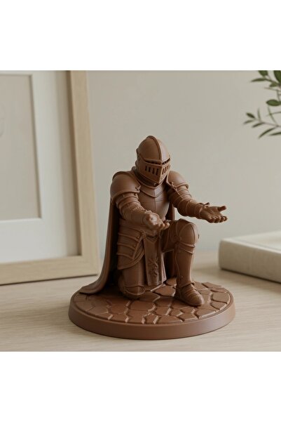 OEM Figurină Decorativă Cavaler, Suport Periuță de Dinți, Ornament Birou