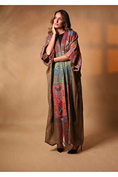Assalasa Besh'T Cardigan Brown Color - Free Size