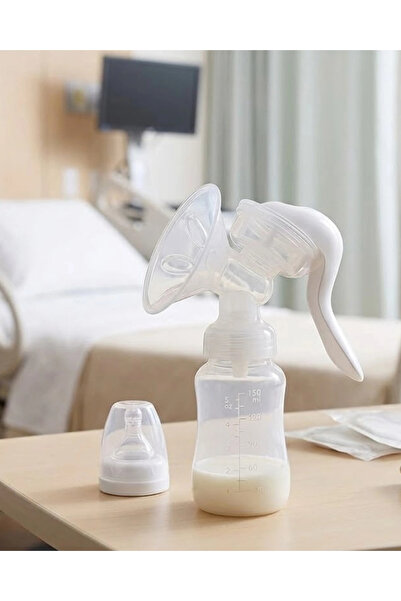 CNDR Manual Milking Pump with Massage Mode, Lightweight Design, 180 ml