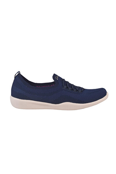 SKECHERS WALK SLIP ON KADIN AYAKKABI 100033-NVY