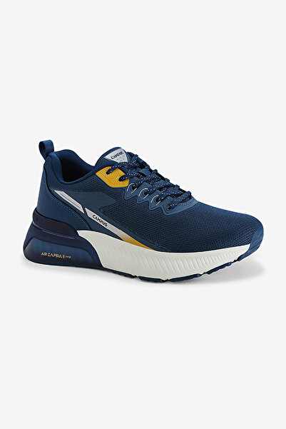 Campus Men PROMOTE Memory Foam Lace-Up Running Shoes-Black